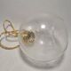 Bubble glass pendant light