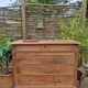 Louis-Philippe chest of drawers in solid walnut