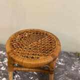 Rattan plant holder