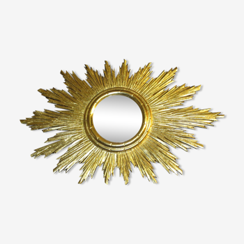 Grand miroir soleil bombé 78cm