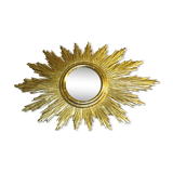 Large curved Sun 78cm mirror