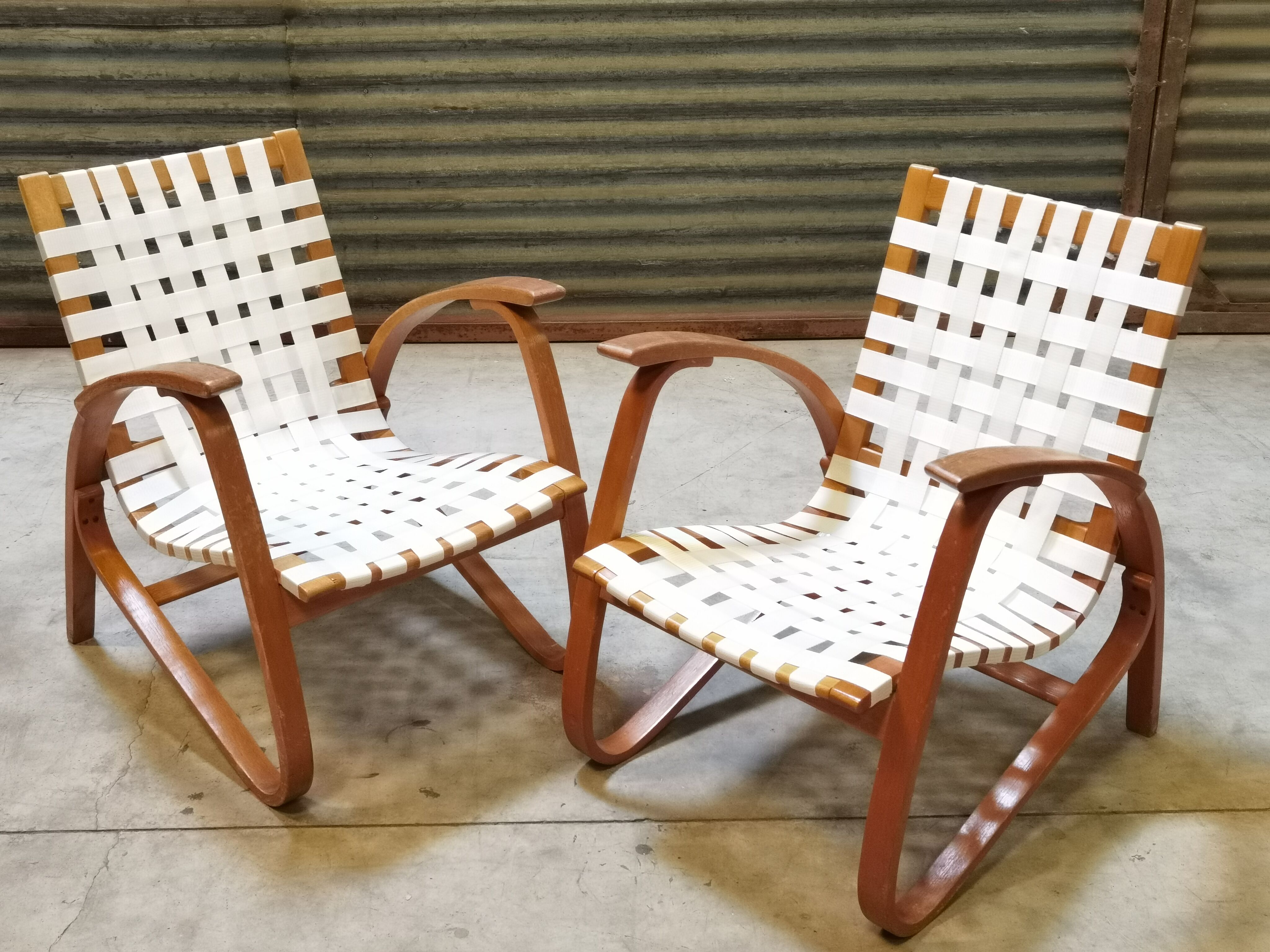 Paire de fauteuils par Jan Vanek pour Up Zavody 1930