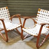 Pair of armchairs by Jan Vanek for Up Zavody 1930