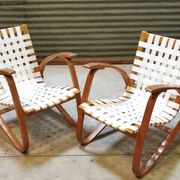 Paire de fauteuils par Jan Vanek pour Up Zavody 1930