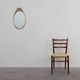 20th century Louis XVI style mirror in gilded wood, France