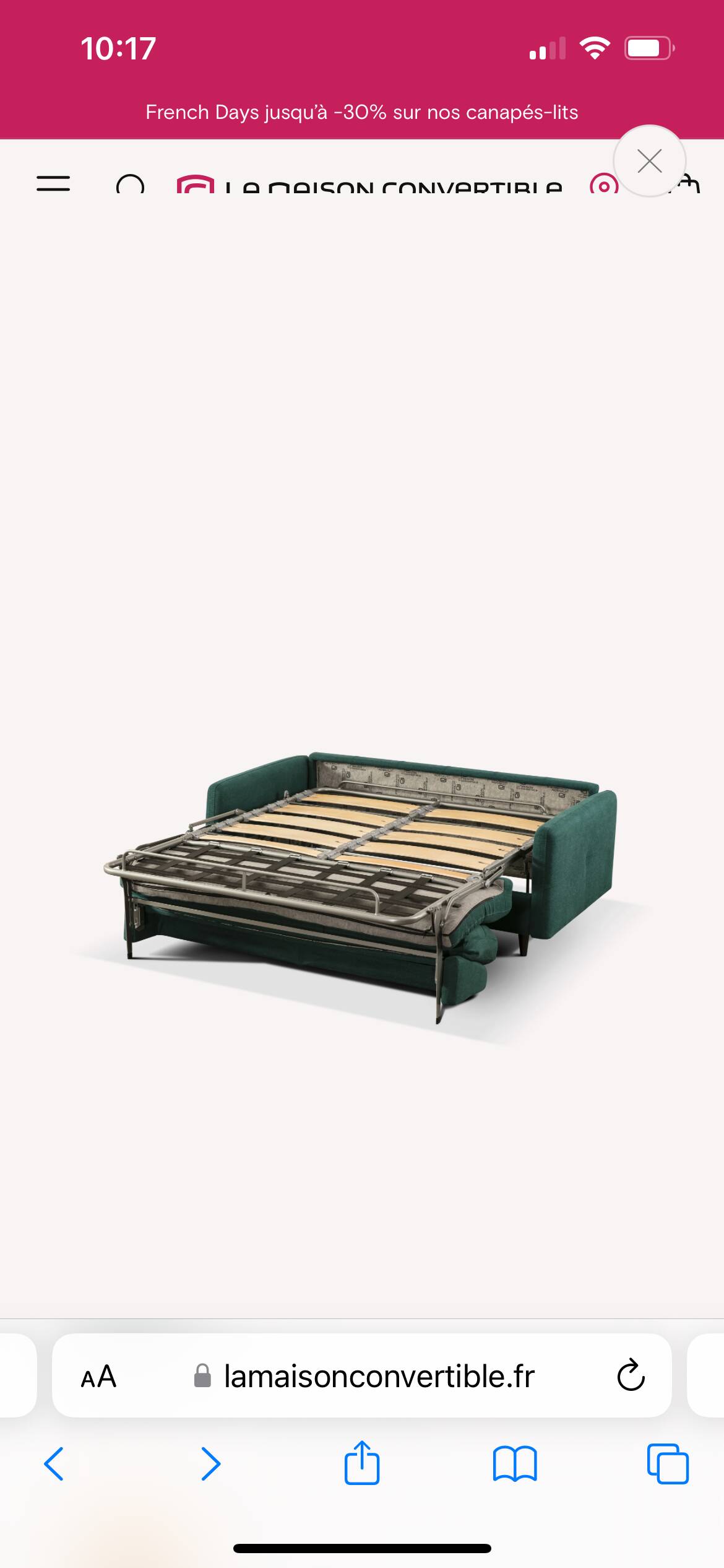 Convertible sofa for daily sleeping