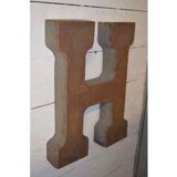 Industrial letter "h"