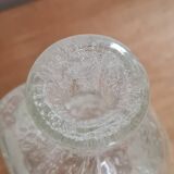 Biot bubble glass bottle