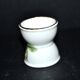 Vintage Paris porcelain egg cup with yellow flower decor