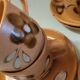 Sarreguemines 70's cups