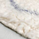 Moroccan Berber carpet azilal ecru with colored diamonds 161x118cm