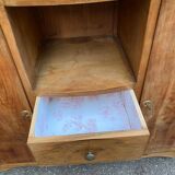 Louise Art Deco Buffet in Walnut Wood, 1950, 140cm