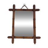 Bamboo mirror 42*53 cm vintage