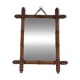 Bamboo mirror 42*53 cm vintage