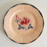 4 assiettes plates Digoin modèle 9178