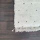 Beni Ouarain Berber Rug with Black Dots