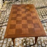 Vintage wooden table with extension