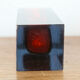 Vintage glass vase by Murano Sommerso by Flavio Poli - 1960