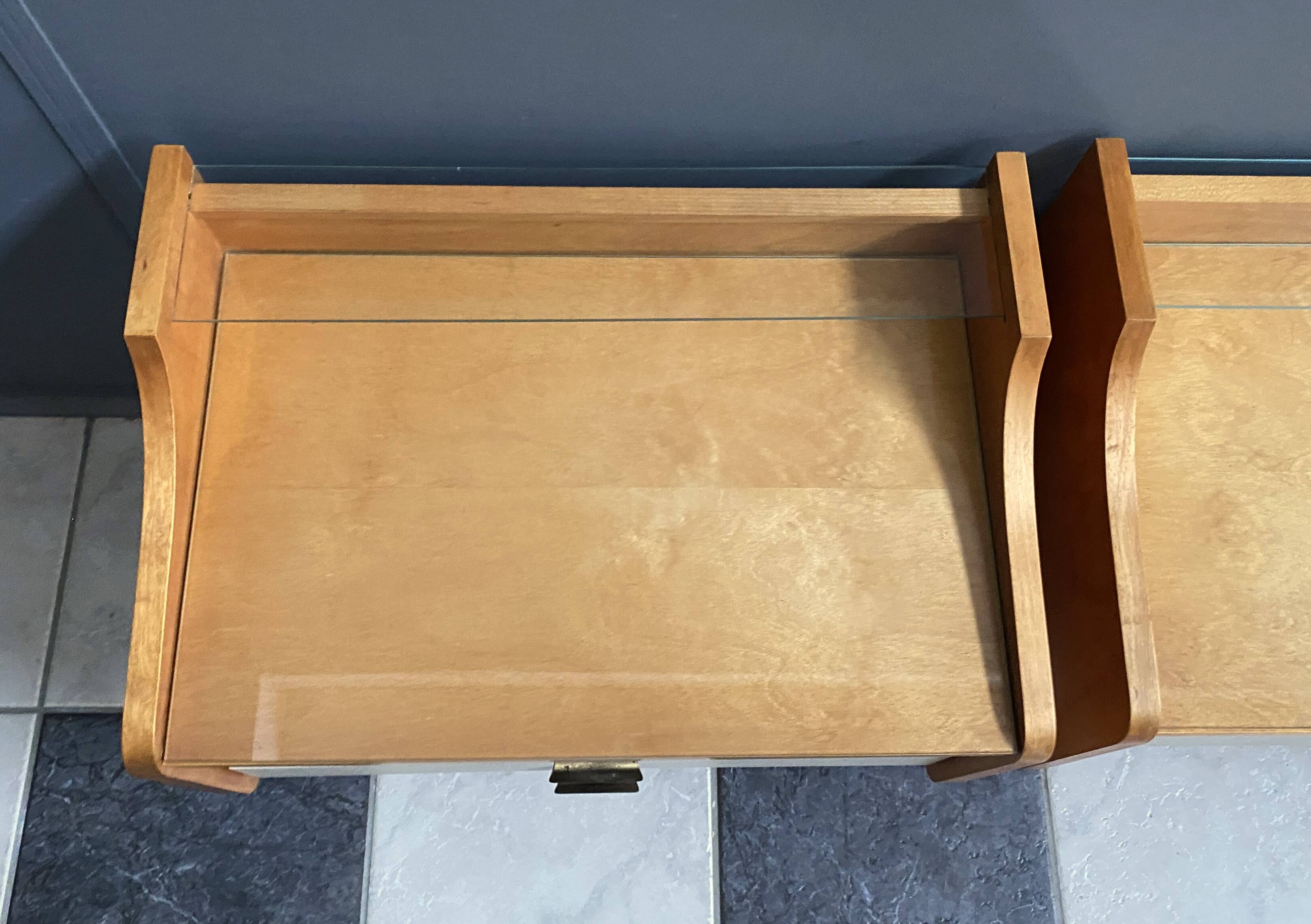 set of 2 nightstands from the 60s