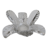 Bougeoir "Fleur" en cristal