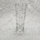 Vintage crystal tube vase