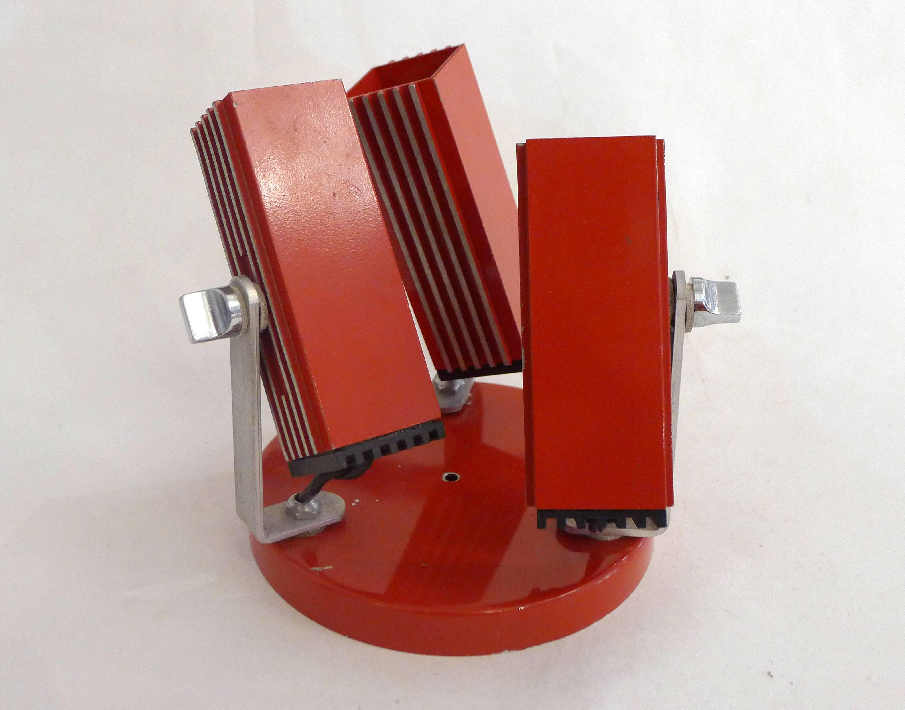 1980's 3-spot ceiling or wall light