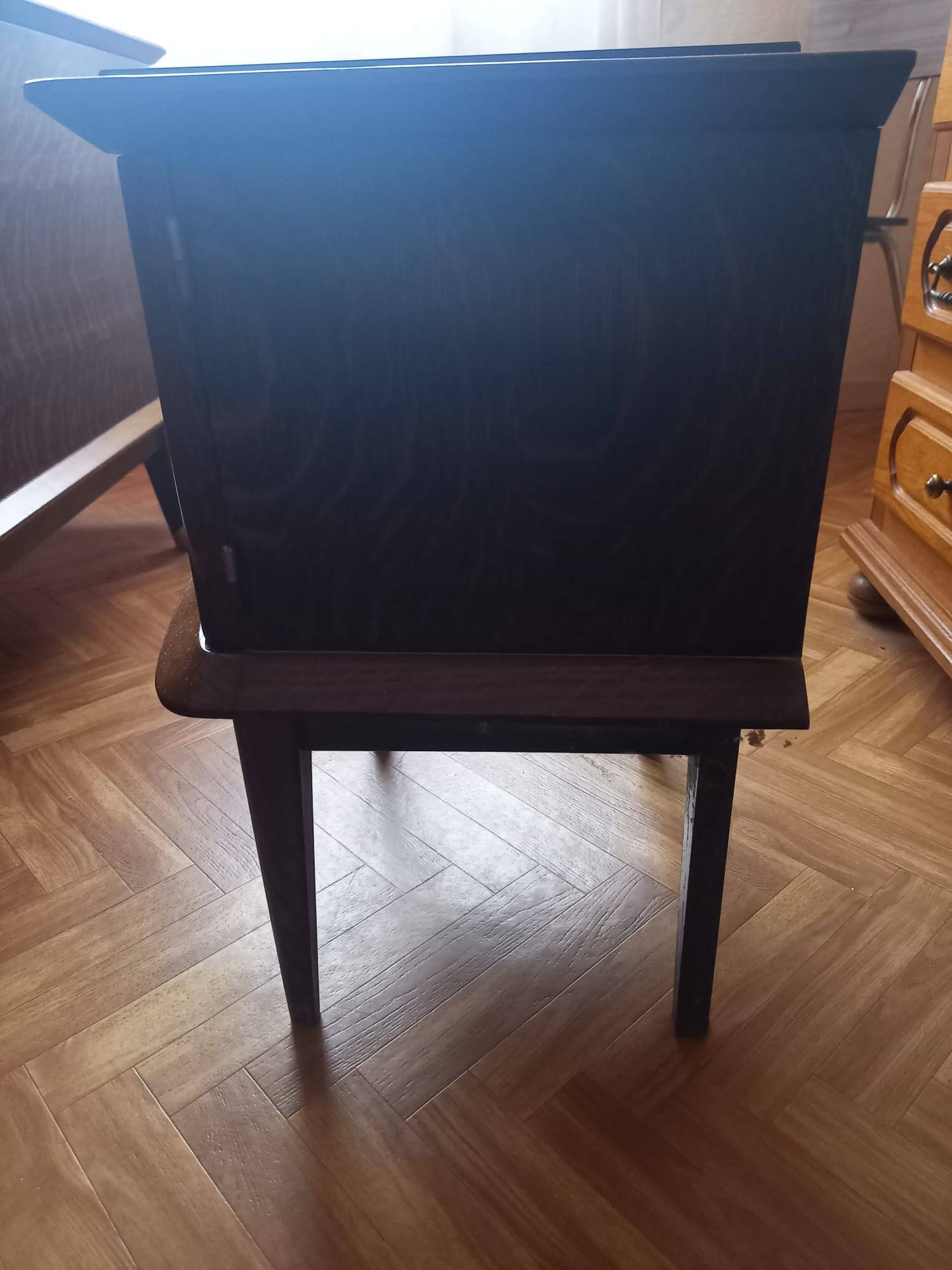 1950s bedside table with marble
