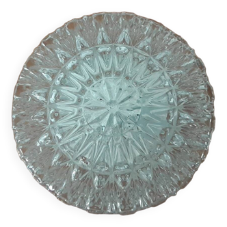 Round glass ceiling light