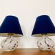 Set of 2 Glass Table Lamps by Peill and Putzler