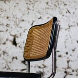 Black b32 chair by Marcel Breuer
