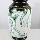 Vase « Les Pélicans », signé L. Alaurent – 1950