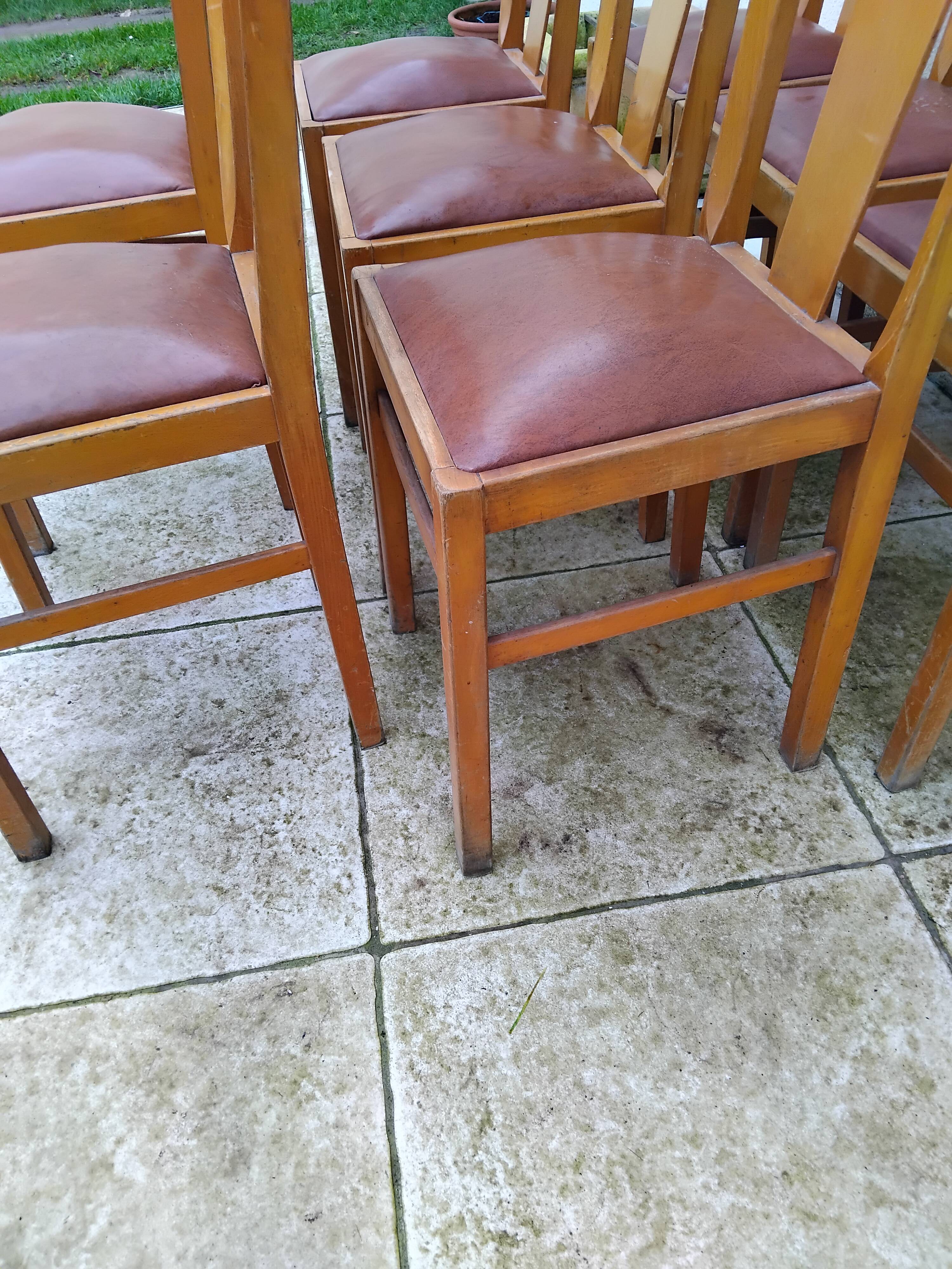 8 inseparable elf vintage bistro chairs