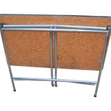 Table and stools in formica