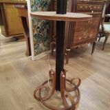 Lampadaire en bois cintré