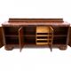 Grande commode Art déco des années 1940, Pologne. Après restauration.