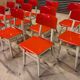 Lot de 11 chaises Ton