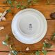 Antique earthenware salad bowl from Saint-Amand (North)