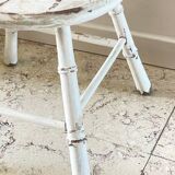 old bamboo style stool