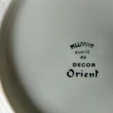 9 Pillivuyt “Orient” skullcap plates