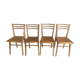 Lot de 4 chaises bistrot Luterma