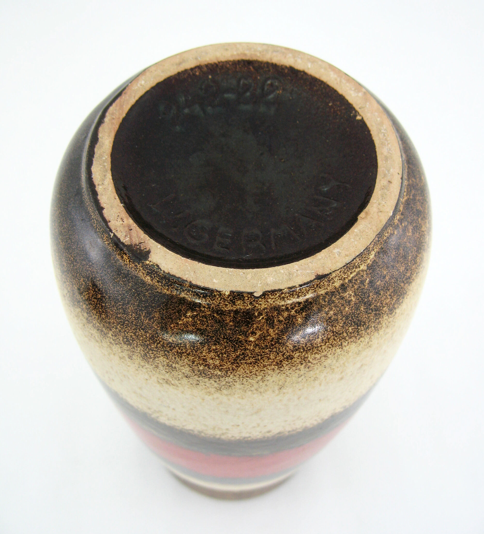 Vase en céramique - Fabiola Scheurich keramik - West Germany Pottery - vintage années 70