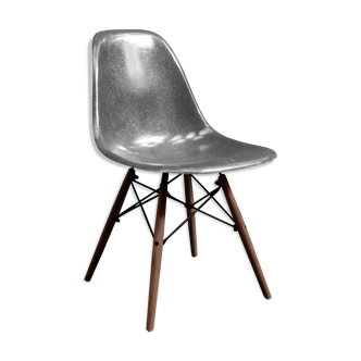 Chair Eames DSW "Elephant Grey" vintage Herman Miller 1970 edition