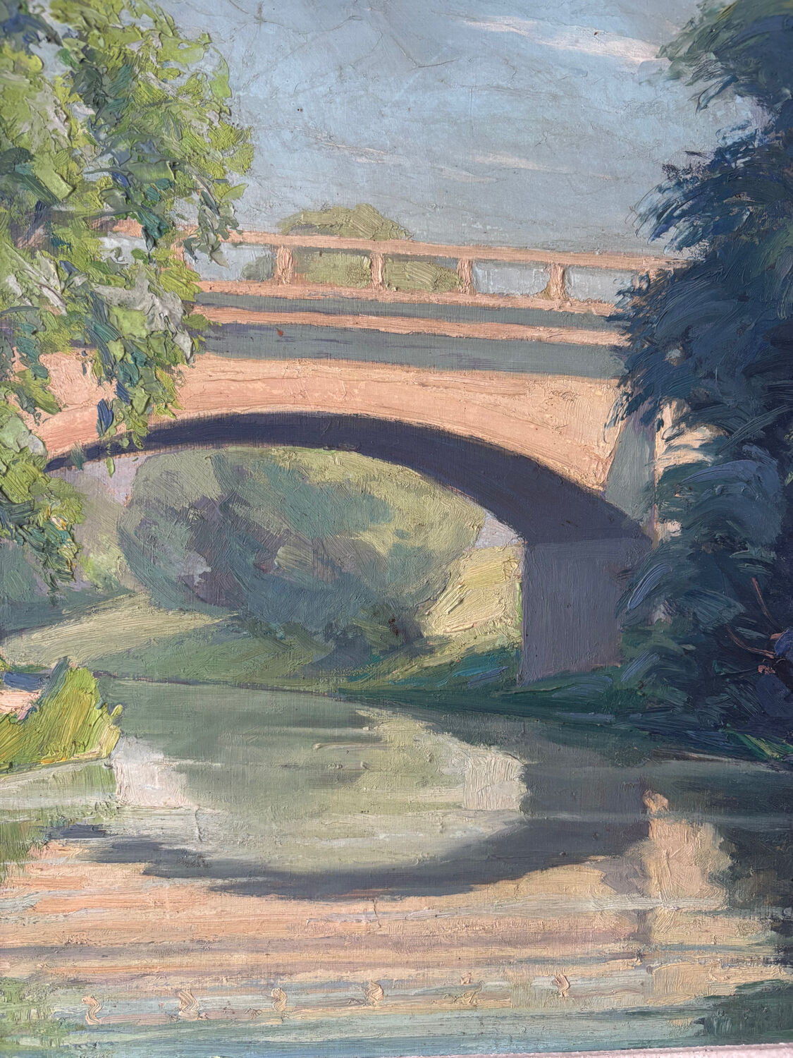 Paysage de pont du XXEME siècle