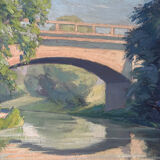 Paysage de pont du XXEME siècle