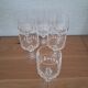 6 crystal wine glasses from Arques, Vendôme model.