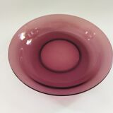 Amethyst Vereco hollow dish