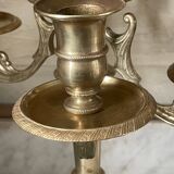 Antique gilt bronze candlestick circa 1900