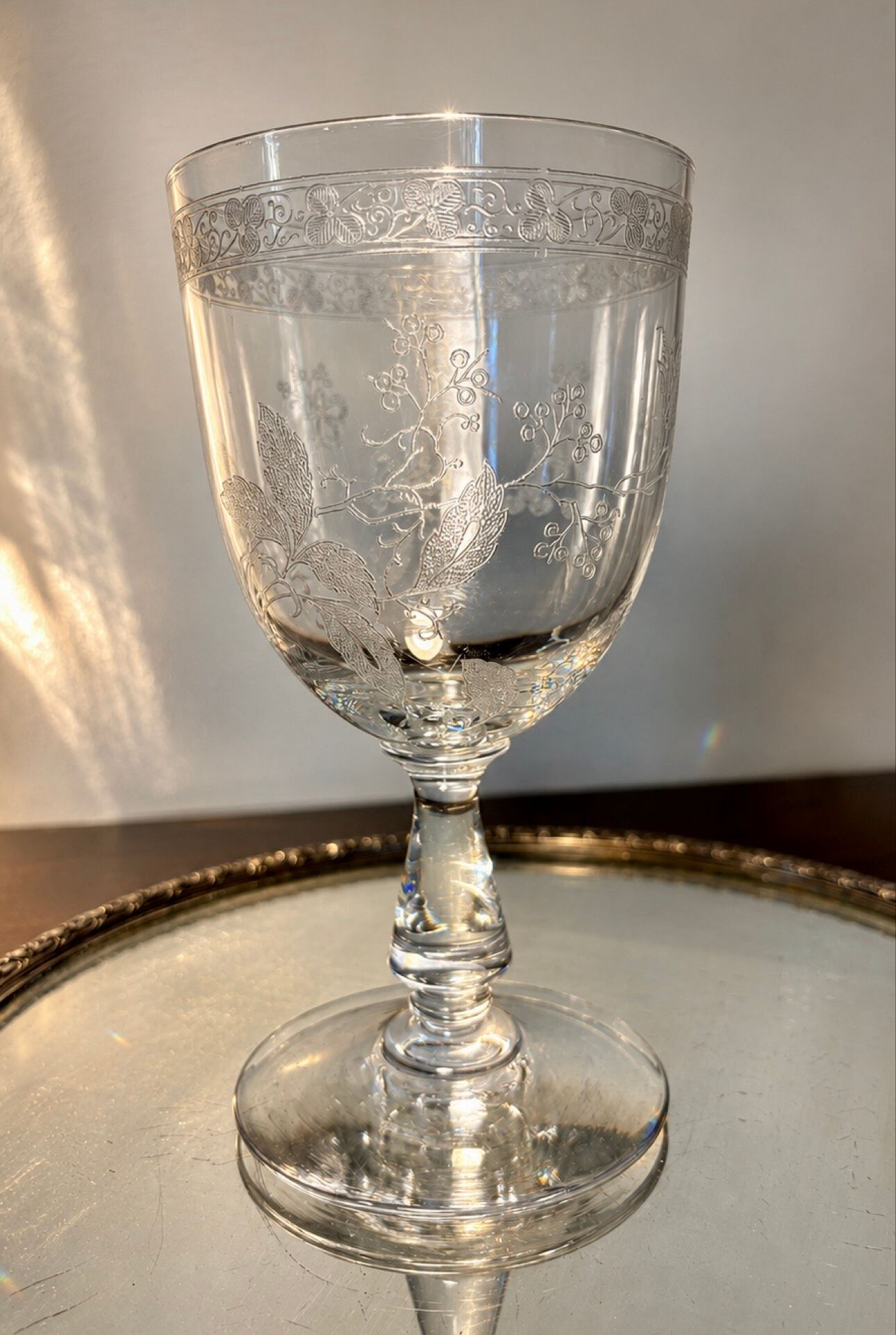 Water glass Baccarat early 20th century