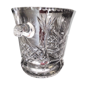 Champagne bucket in real crystal