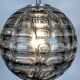 Murano glass ball pendant lamp by Doria Leuchten 1960